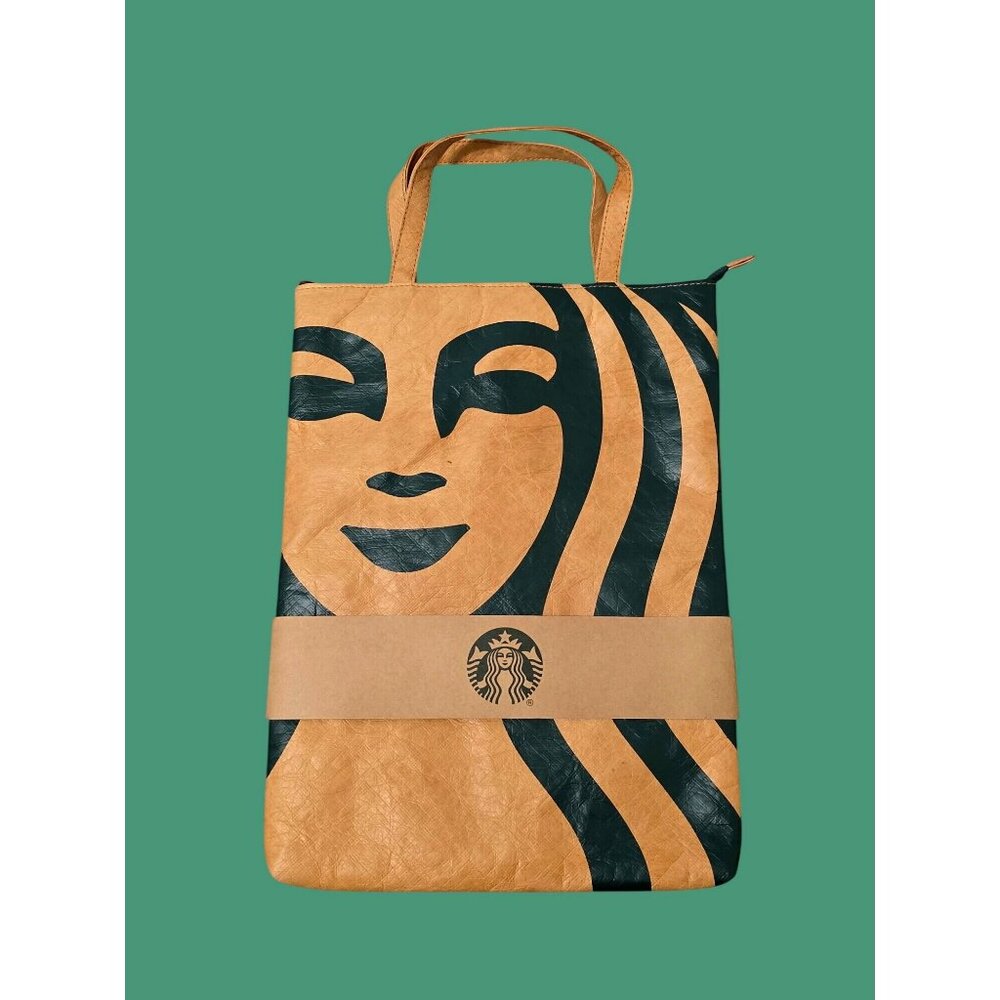 Starbucks Eco-Friendly Laptop Bag With Zipper & Handles - DuPont Paper &